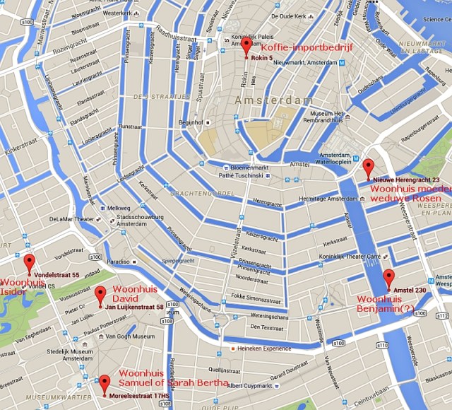 plattegrond Amsterdam